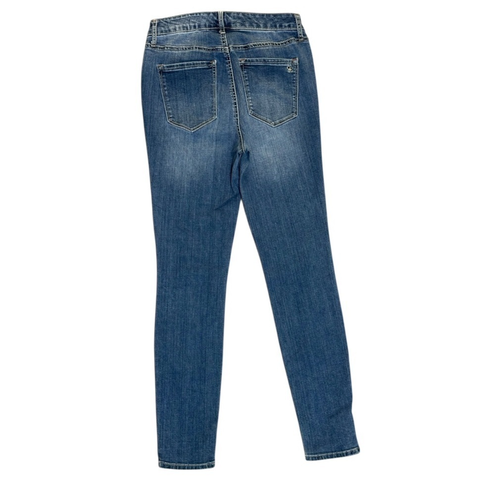 Jessica Simpson Curvey High Rise Skinny Dark Blue Jeans Size 29 - Picture 14 of 15